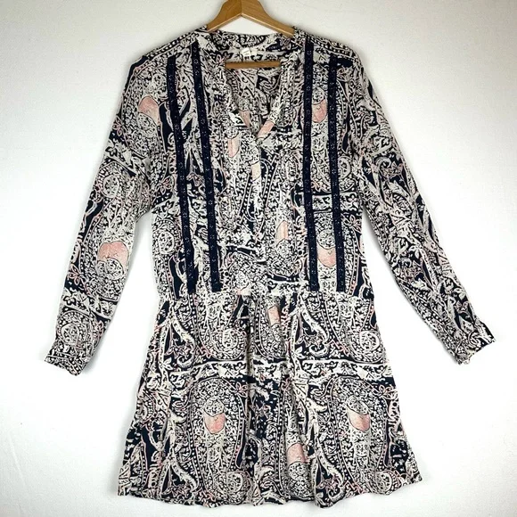 Tiny Caviana Paisley Shirt Dress - Picture 1 of 8